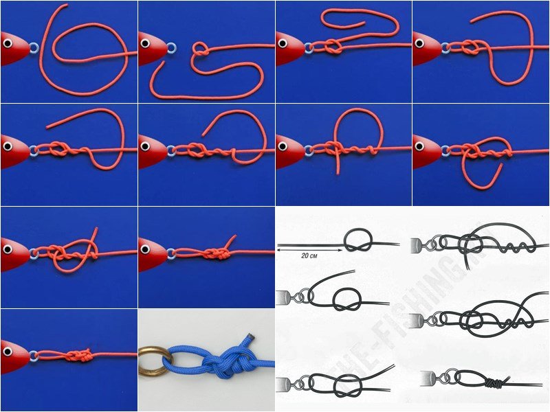 Как правильно вязать рыболовные крючки и поводки